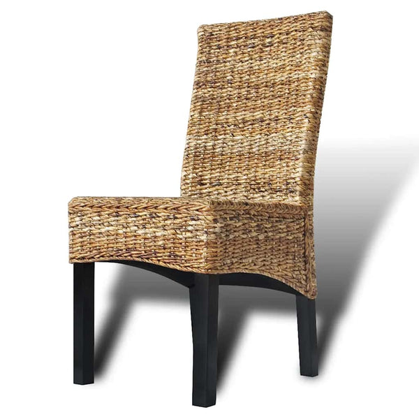 vidaXL Dining Chairs 6 pcs. Abaca and Solid Mango Wood