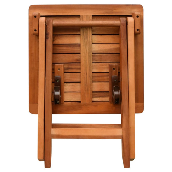 vidaXL Sun Loungers 2 pcs. with Table Solid Acacia Wood