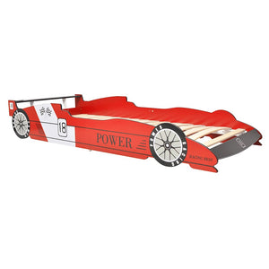 vidaXL Racing Car Bed 90x200 cm Red