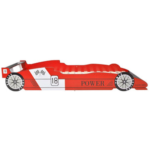 vidaXL Racing Car Bed 90x200 cm Red