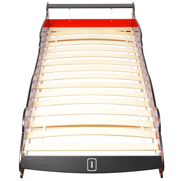 vidaXL Racing Car Bed 90x200 cm Red