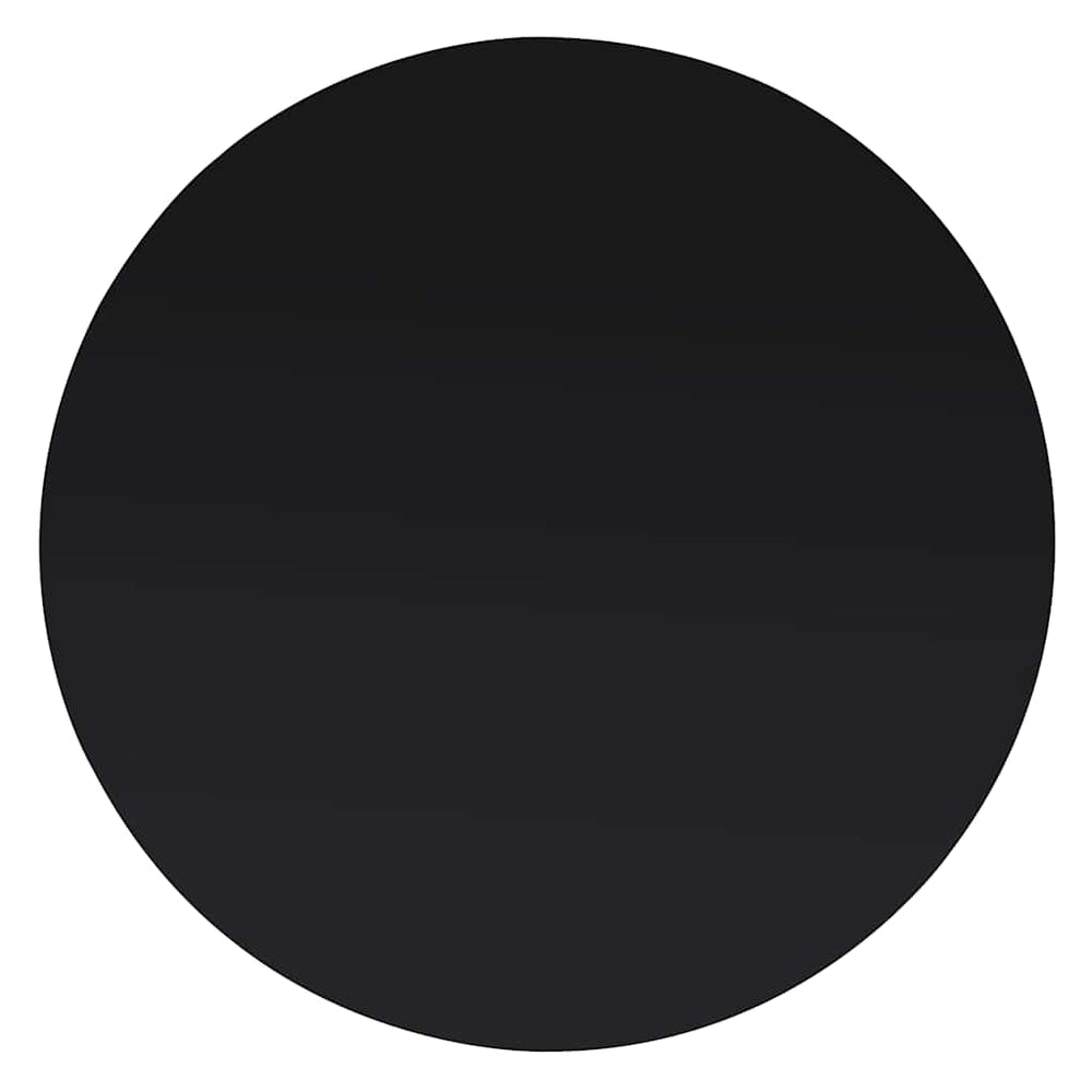 vidaXL Round Tempered Glass Tabletop 300 mm