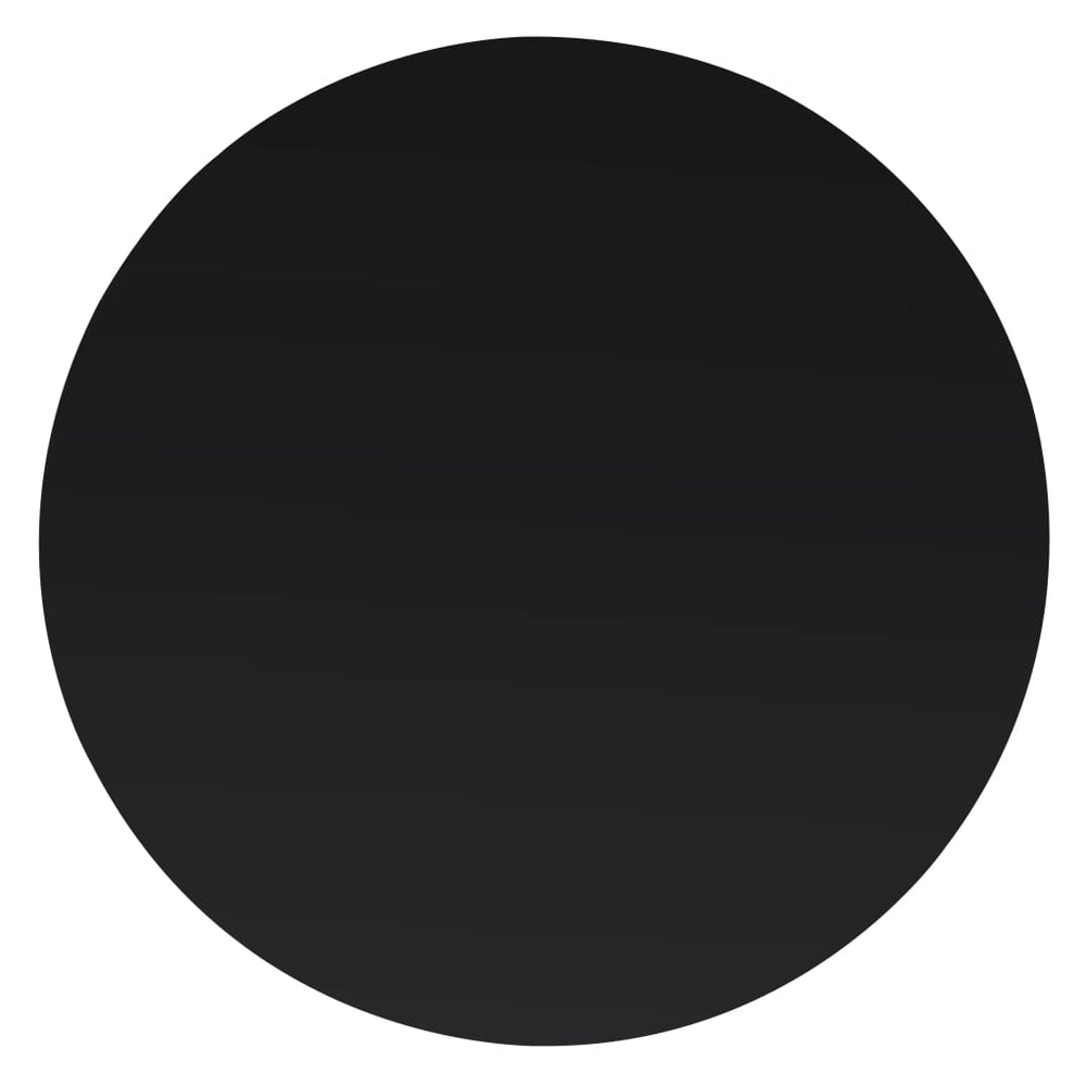 vidaXL Tempered Glass Tabletop Round 600 mm