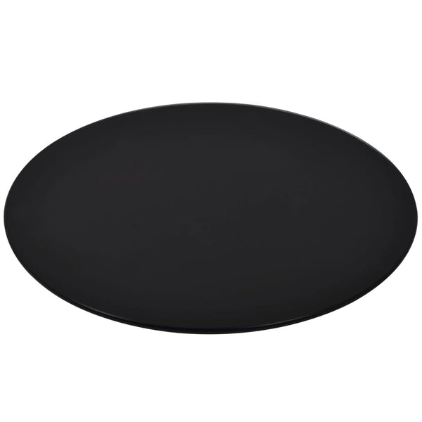 vidaXL Tempered Glass Tabletop Round 700 mm