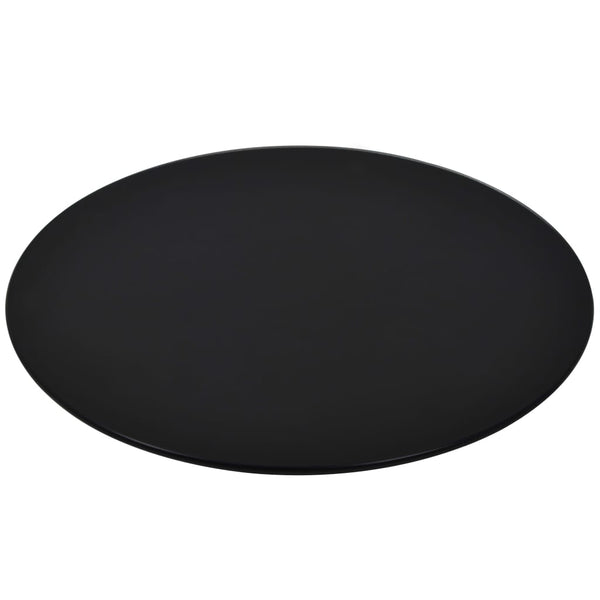 vidaXL Toughened Glass Table Top Round 900 mm