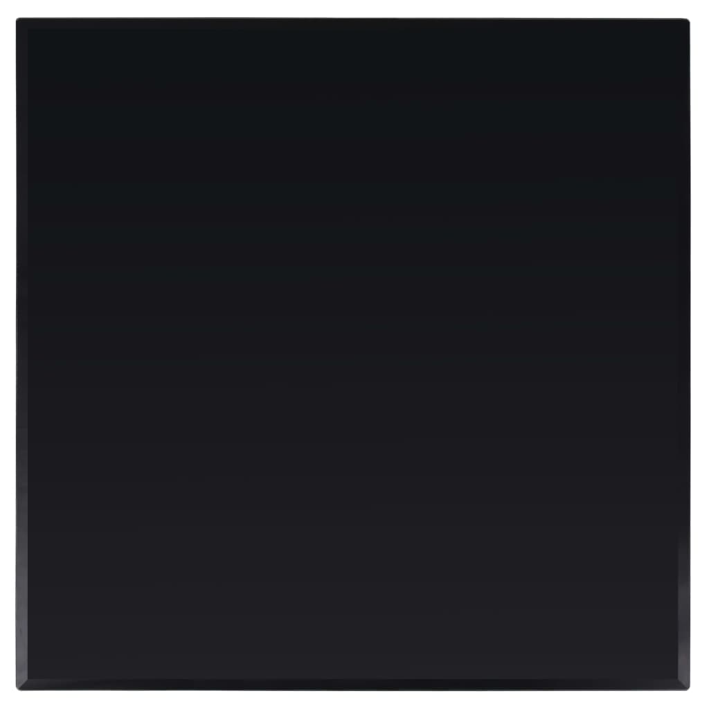 vidaXL Tempered Glass Tabletop Square 800 x 800 mm
