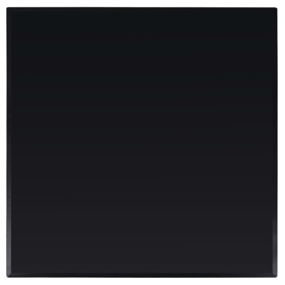vidaXL Tempered Glass Tabletop Square 800 x 800 mm