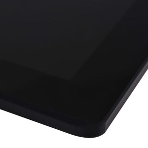 vidaXL Tempered Glass Tabletop Rectangular 1000 x 620 mm