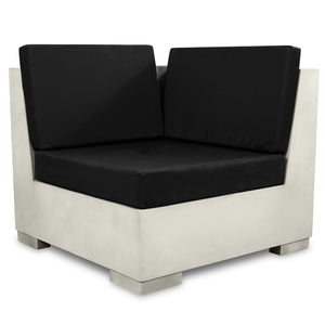 6-teiliges Garten Lounge Set Beton Grau