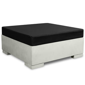 6-teiliges Garten Lounge Set Beton Grau