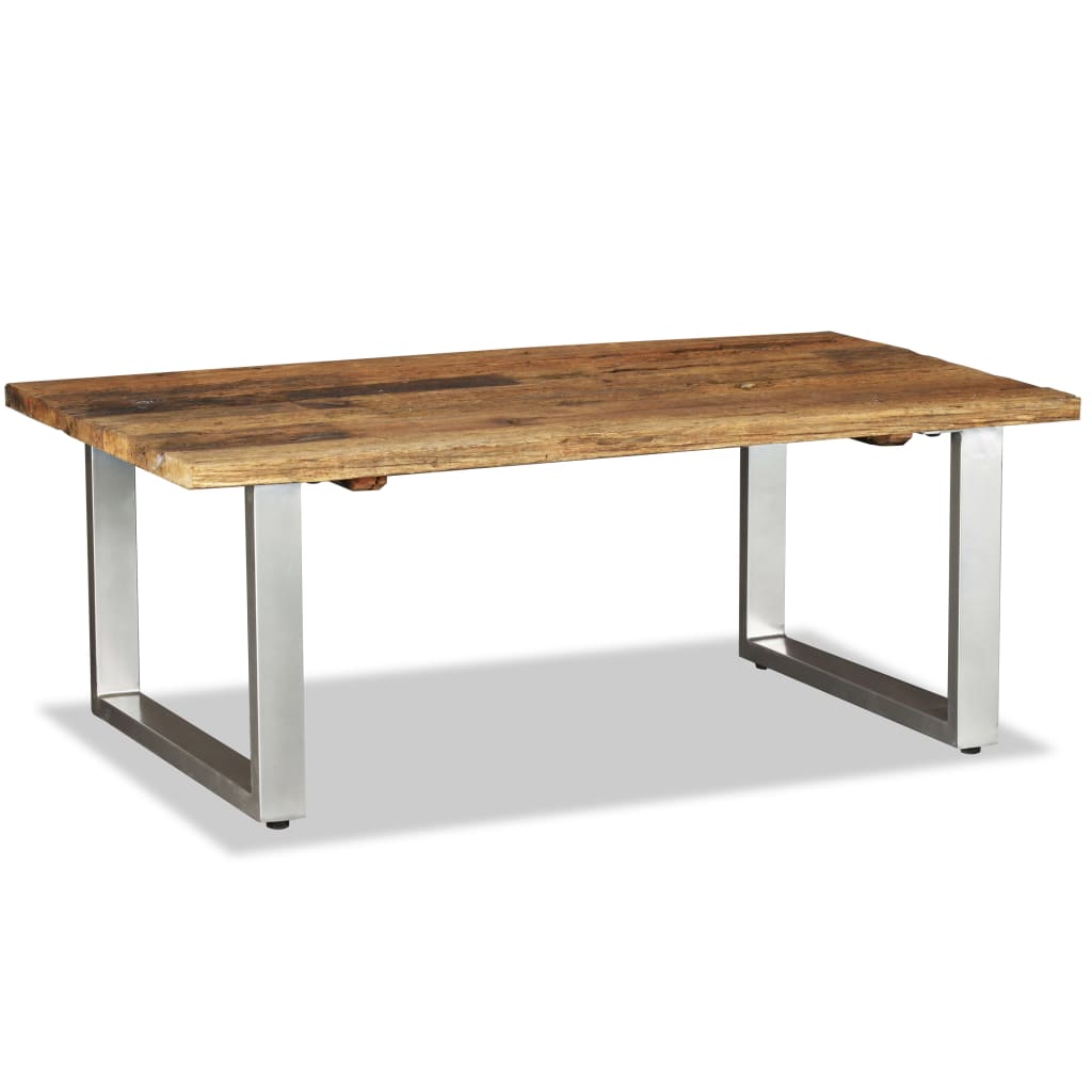 vidaXL Coffee Table Reclaimed Solid Wood 100x60x38 cm
