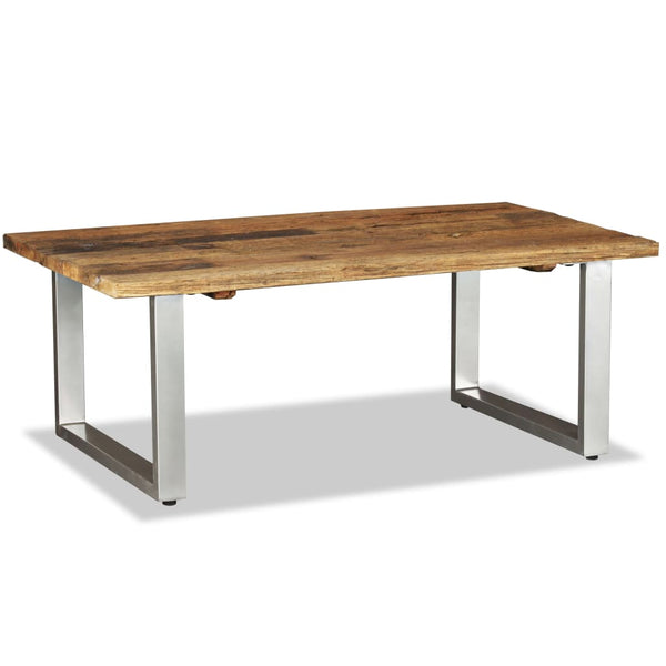 vidaXL Coffee Table Reclaimed Solid Wood 100x60x38 cm