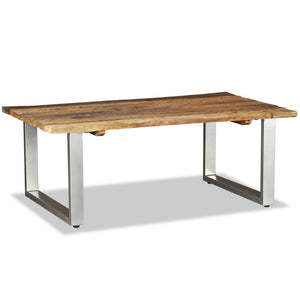 vidaXL Coffee Table Reclaimed Solid Wood 100x60x38 cm