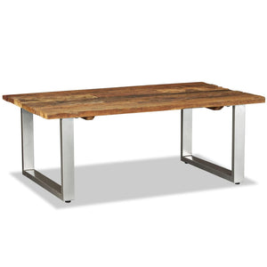 vidaXL Coffee Table Reclaimed Solid Wood 100x60x38 cm