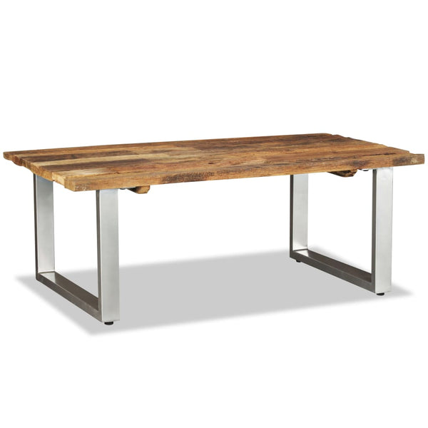 vidaXL Coffee Table Reclaimed Solid Wood 100x60x38 cm