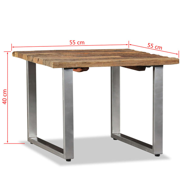 vidaXL Coffee Table Reclaimed Solid Wood 55x55x40 cm