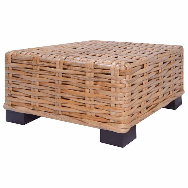 vidaXL 18-piece Sofa Set Natural Rattan