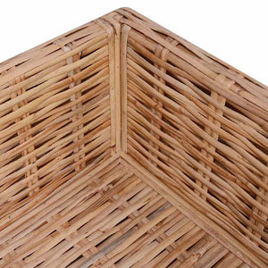 vidaXL 18-piece Sofa Set Natural Rattan
