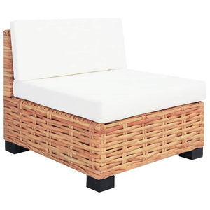 vidaXL 14-piece Sofa Set Natural Rattan