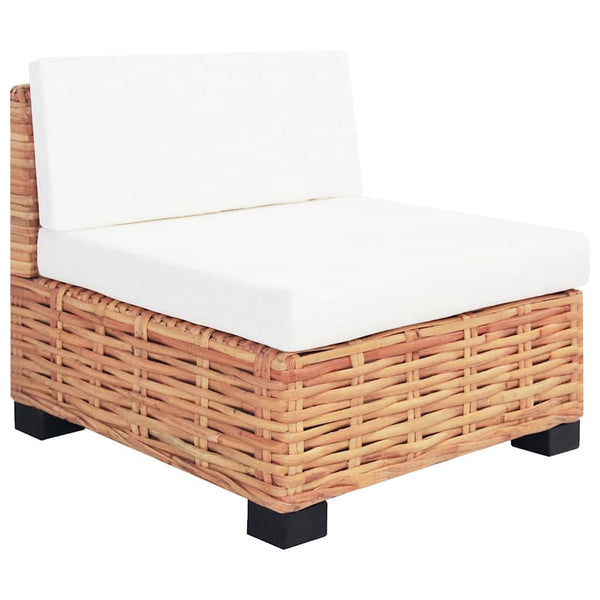 vidaXL 14-piece Sofa Set Natural Rattan