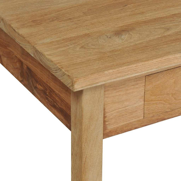 vidaXL Coffee Table Solid Teak Wood 100x60x35 cm