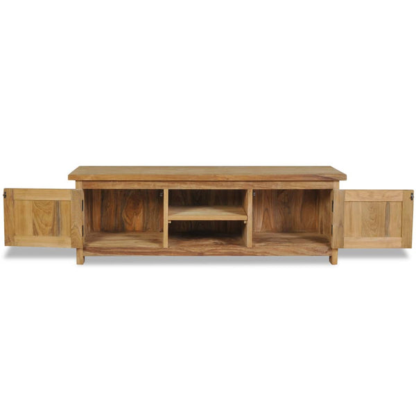 vidaXL TV Cabinet Solid Teak Wood 120x30x40 cm