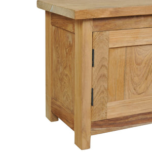 vidaXL TV Cabinet Solid Teak Wood 120x30x40 cm
