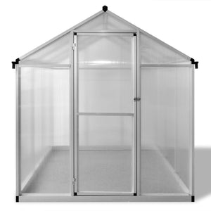 vidaXL Reinforced Aluminum Greenhouse 3.46 m³