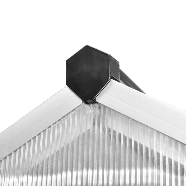 vidaXL Reinforced Aluminum Greenhouse 3.46 m³