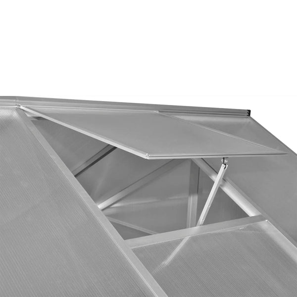vidaXL Reinforced Aluminum Greenhouse 3.46 m³
