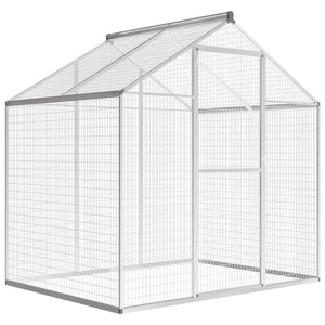 vidaXL Outdoor Aviary Aluminum 178x122x194 cm