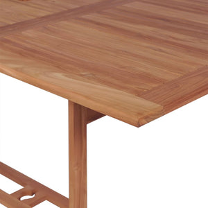 vidaXL Garden Table 180x90x75 cm Solid Teak