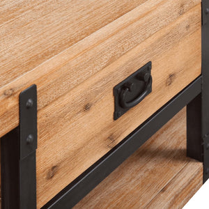 vidaXL 3-Piece Living Room Furniture Set Solid Acacia Wood