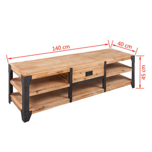 vidaXL 3-Piece Living Room Furniture Set Solid Acacia Wood