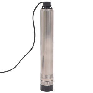 vidaXL Submersible Borehole Pump 60 m 900 W