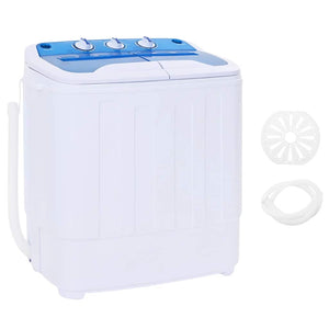 vidaXL Mini Washing Machine with Spin Dryer and 2 Chambers 5.6 kg