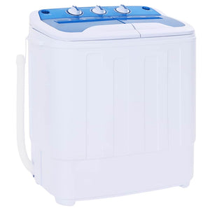 vidaXL Mini Washing Machine with Spin Dryer and 2 Chambers 5.6 kg