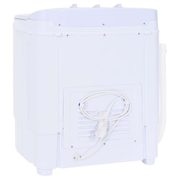 vidaXL Mini Washing Machine with Spin Dryer and 2 Chambers 5.6 kg