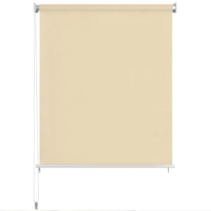 Außenrollo 180 x 140 cm Cremeweiß