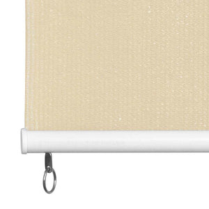 Außenrollo 350x140 cm Cremeweiß