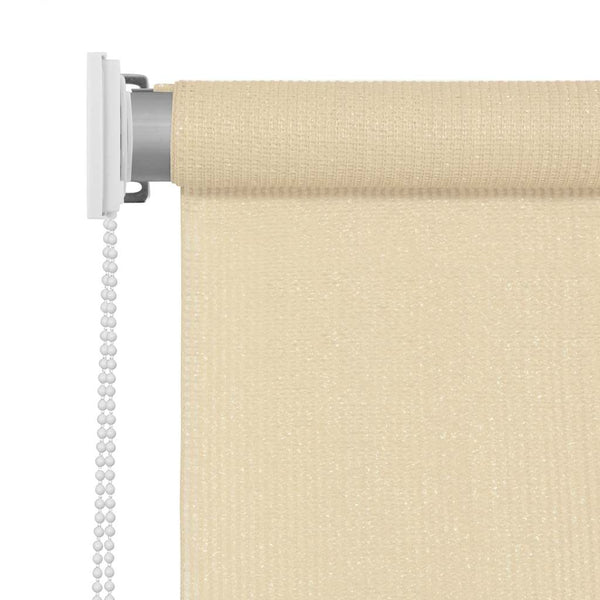 Außenrollo 200 x 230 cm Cremeweiß