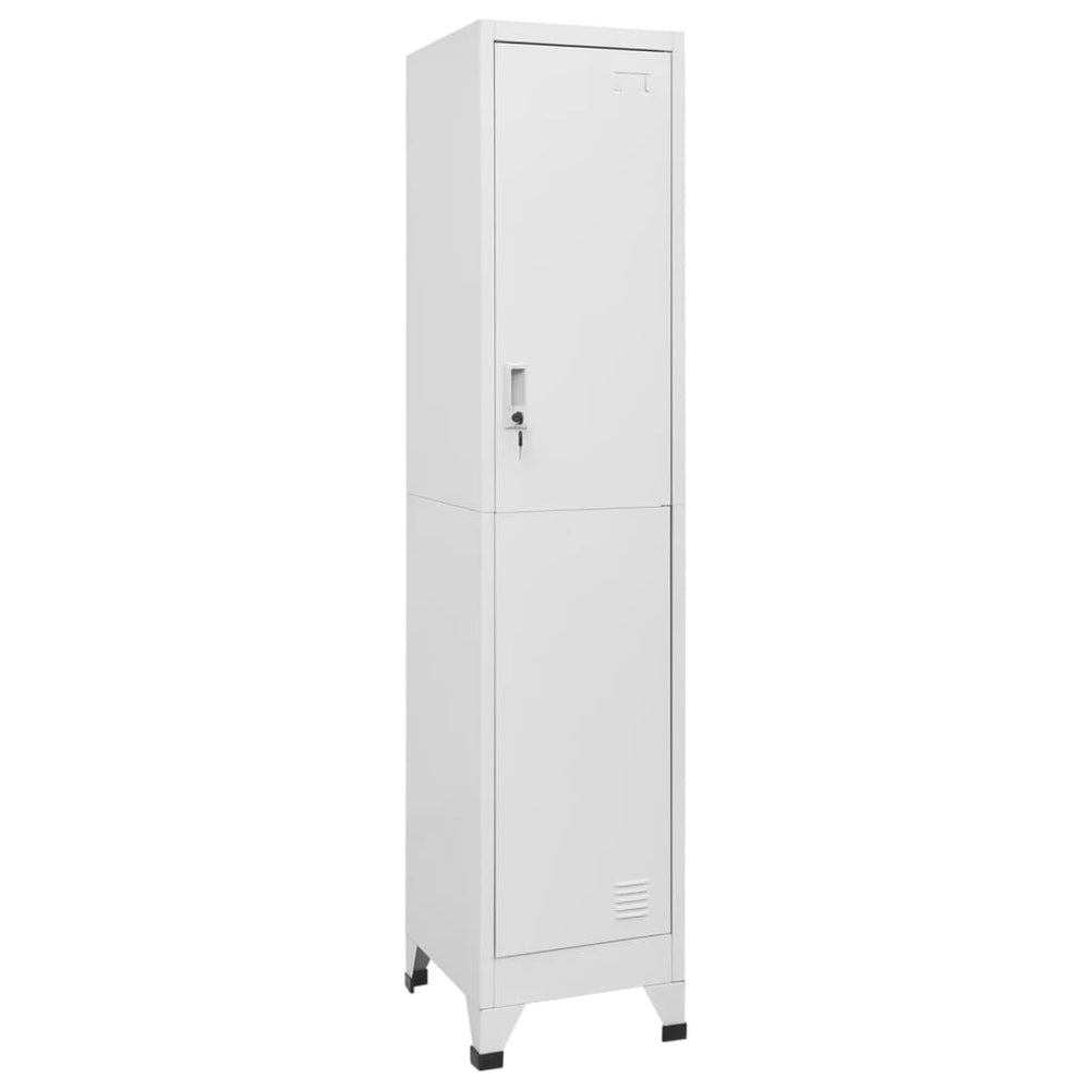 vidaXL Filing Cabinet 38x45x180 cm Steel