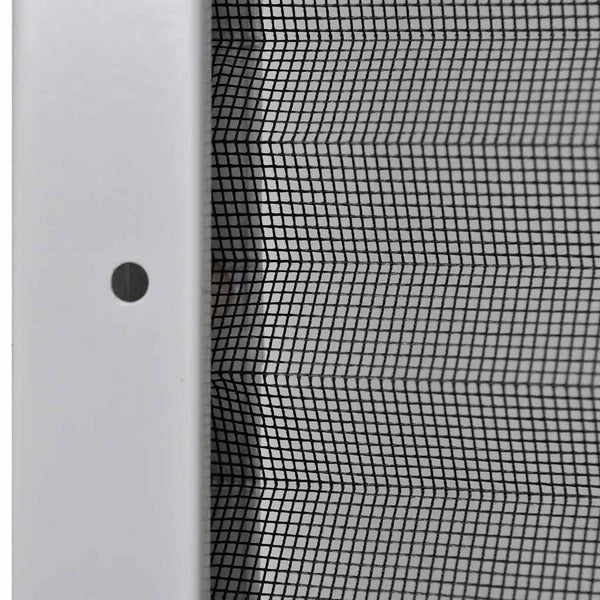 vidaXL Pleated Insect Screen for Windows Aluminum 60 x 80 cm