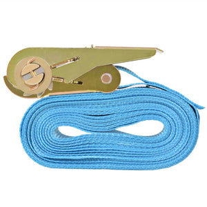 vidaXL Ratchet Tie Down Straps 10 pcs 0.8 Tons 4m×25mm Blue