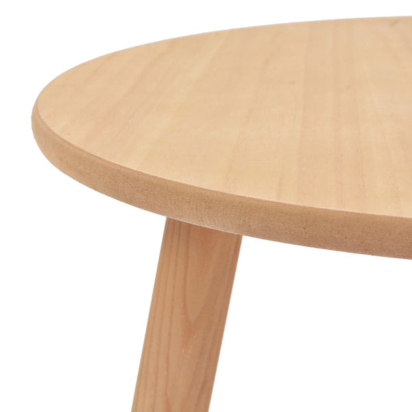 vidaXL Side Table Set 2 pcs. Solid Pine Wood Brown