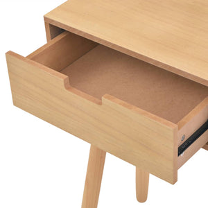 vidaXL Solid Pine Console Table 80 x 30 x 72 cm Brown