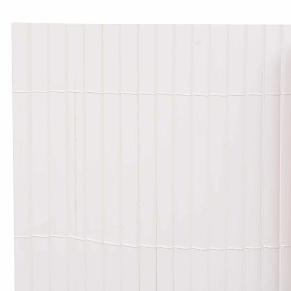 vidaXL Garden Fence White 150 x 300 cm PVC