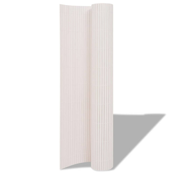 vidaXL Garden Fence White 150 x 300 cm PVC