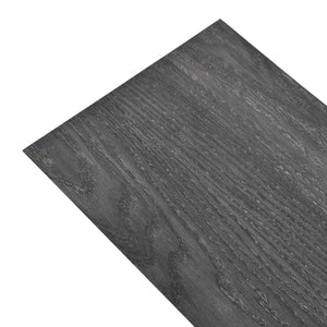 PVC Bodenplanken Schwarz Weiß 5,26 m²