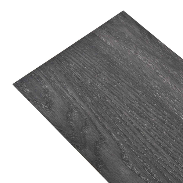 PVC Bodenplanken Schwarz Weiß 5,26 m²
